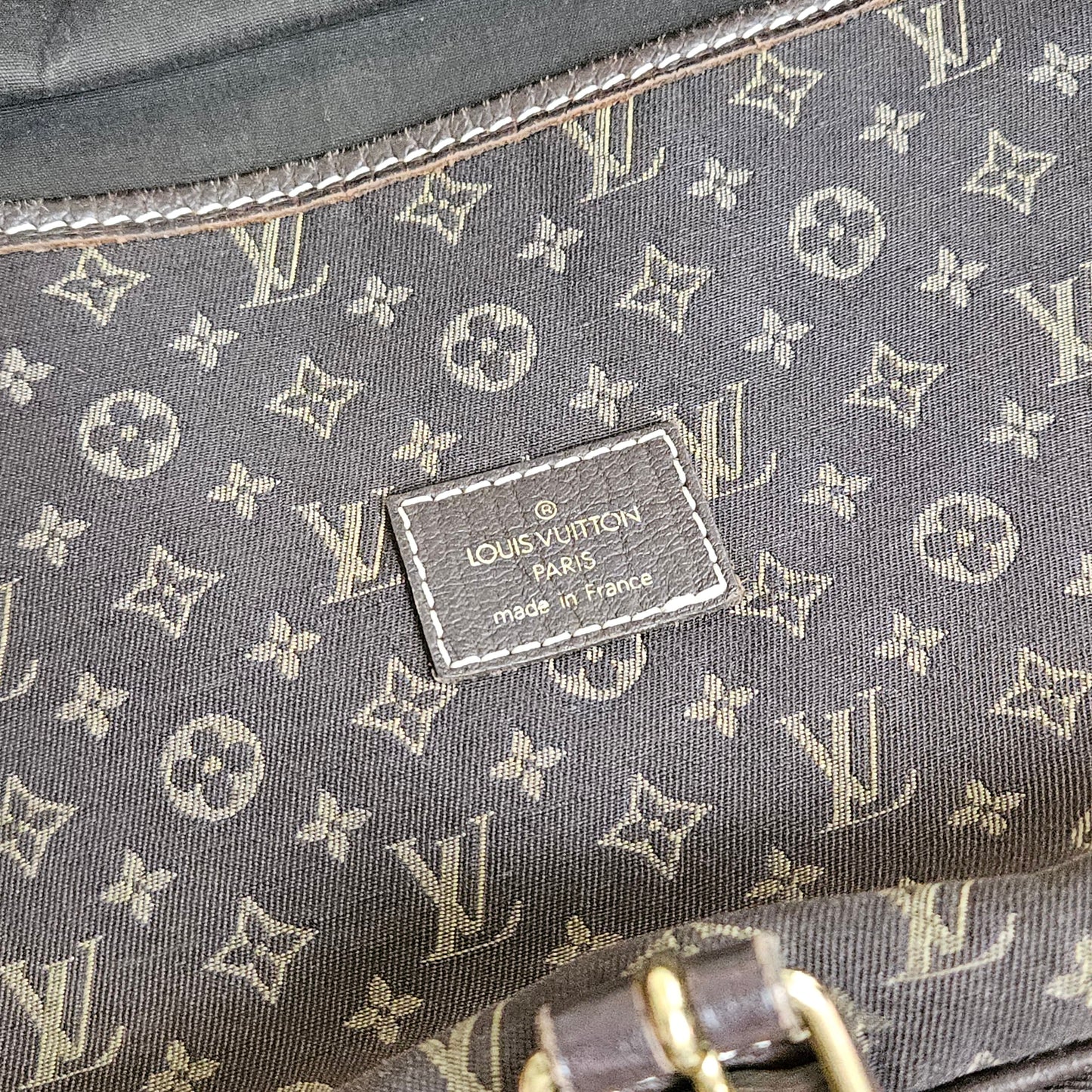 Louis Vuitton Mini Lin Monogram Saumur 30 Crossbody Bag